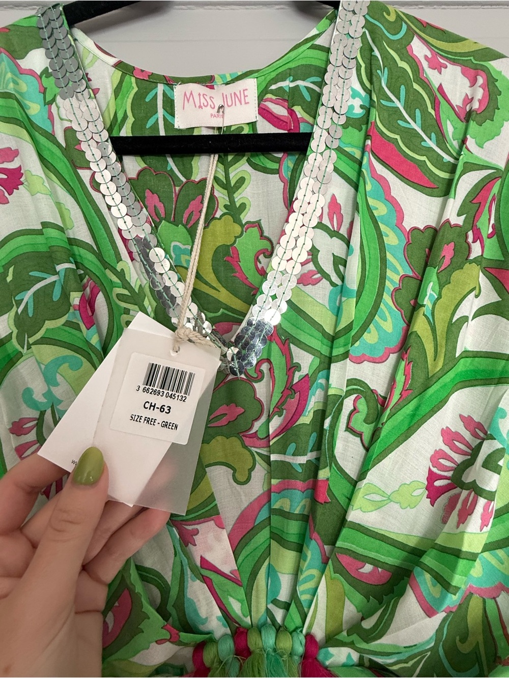 NWT Miss June Paris Floral Dress size FS - Picture 8 of 8